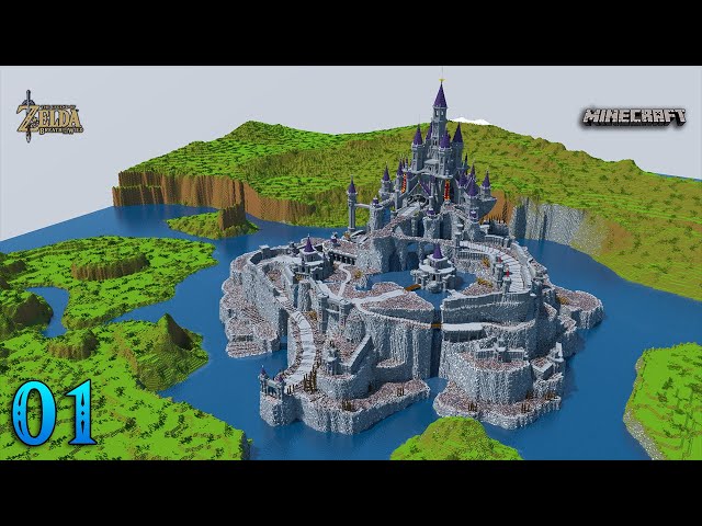 Building Breath of the Wild in Minecraft - Part 1: Hyrule Castle ...