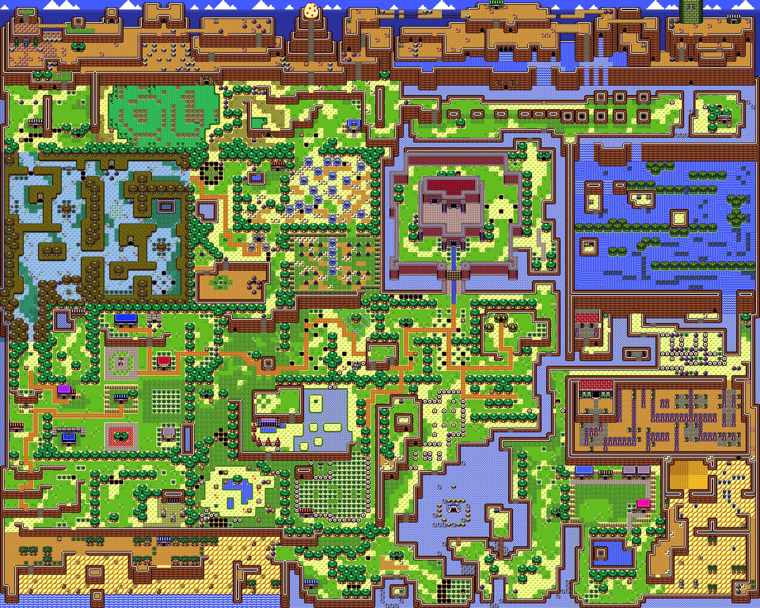 The Legend of Zelda: Links Awakening - Revneds Video Game Maps