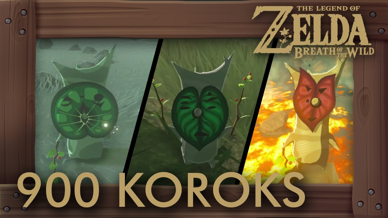 legend of zelda korok map