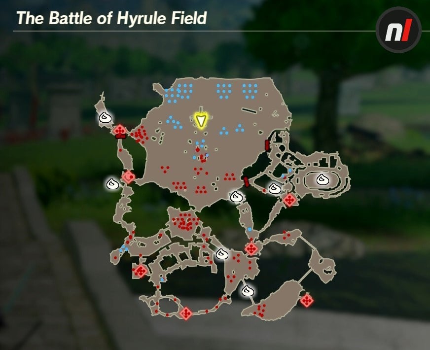legend of zelda korok map