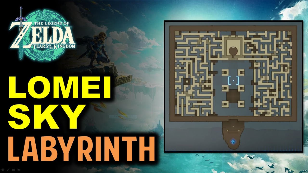 Lomei Sky Labyrinth & Island Guide All Terminal Locations Zelda Tears of the Kingdom