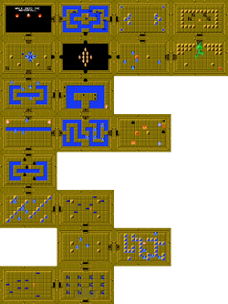 legend of zelda labyrinth map