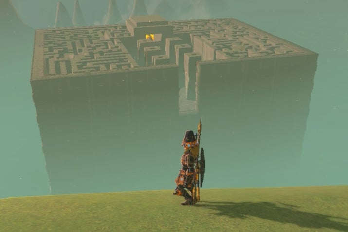 legend of zelda labyrinth map