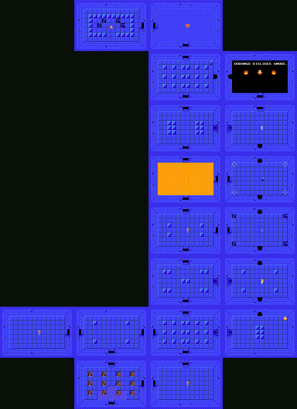 legend of zelda labyrinth map