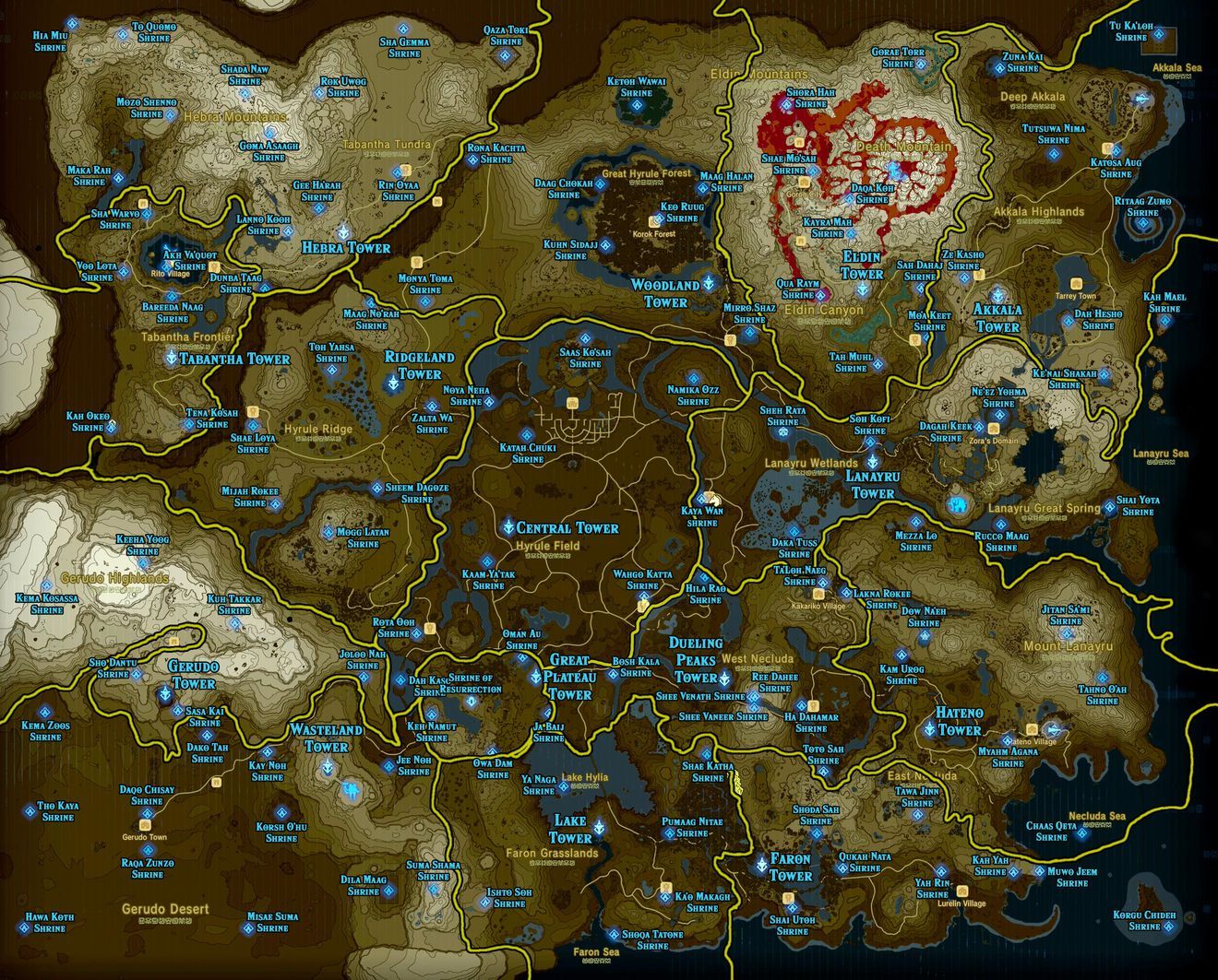 legend of zelda map and cheats