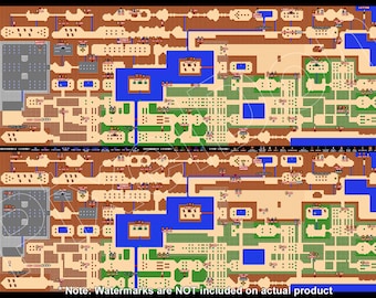 legend of zelda map and cheats