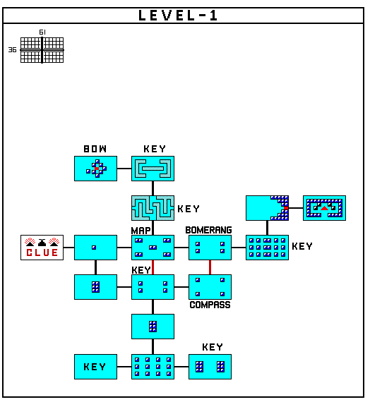 legend of zelda map and secrets