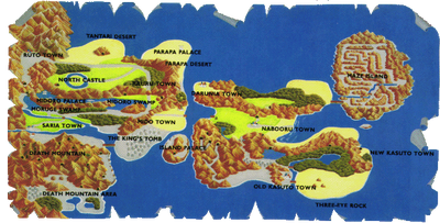 legend of zelda map comparison