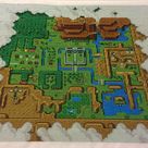 legend of zelda map cross stitch