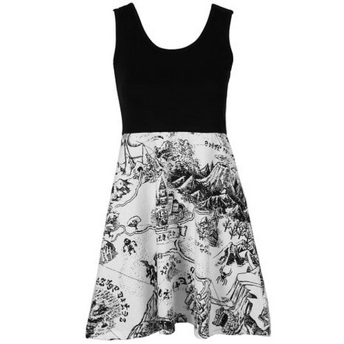 legend of zelda map dress