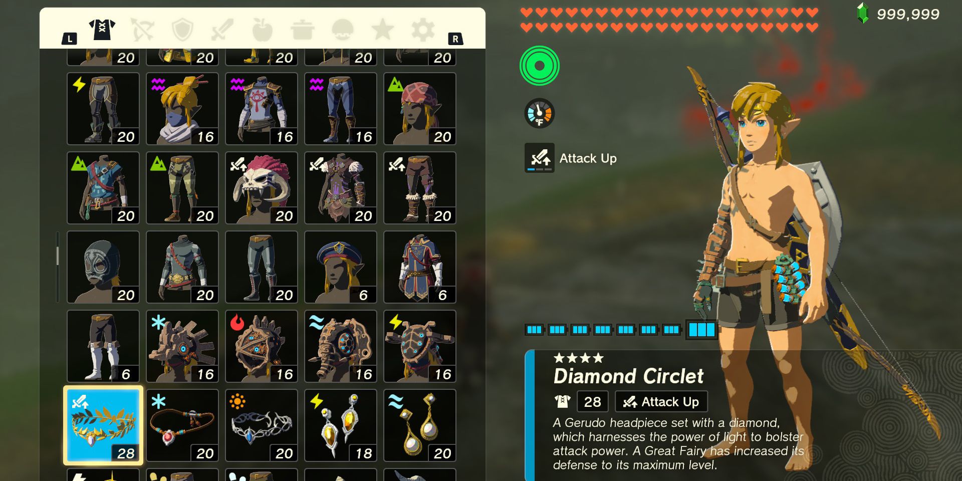 Zelda: Tears of the Kingdom - Armor and Outfits You Can Buy From ...