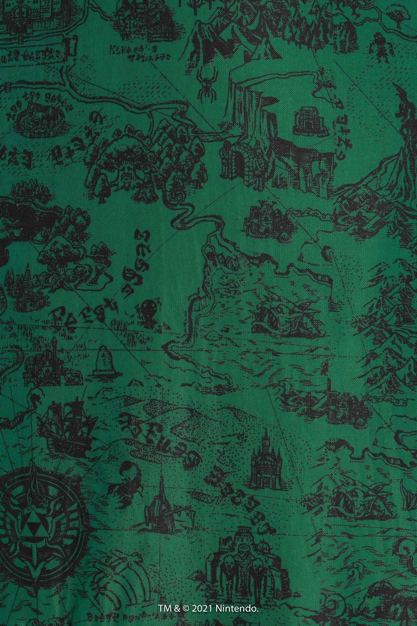 legend of zelda map dress