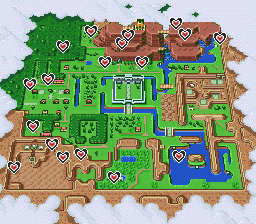 Heart Pieces - The Legend of Zelda: A Link to the Past Guide - IGN