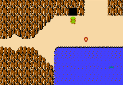 legend of zelda map heart containers