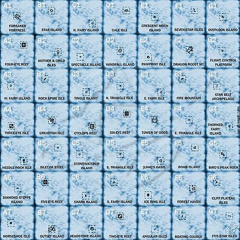 legend of zelda map ign