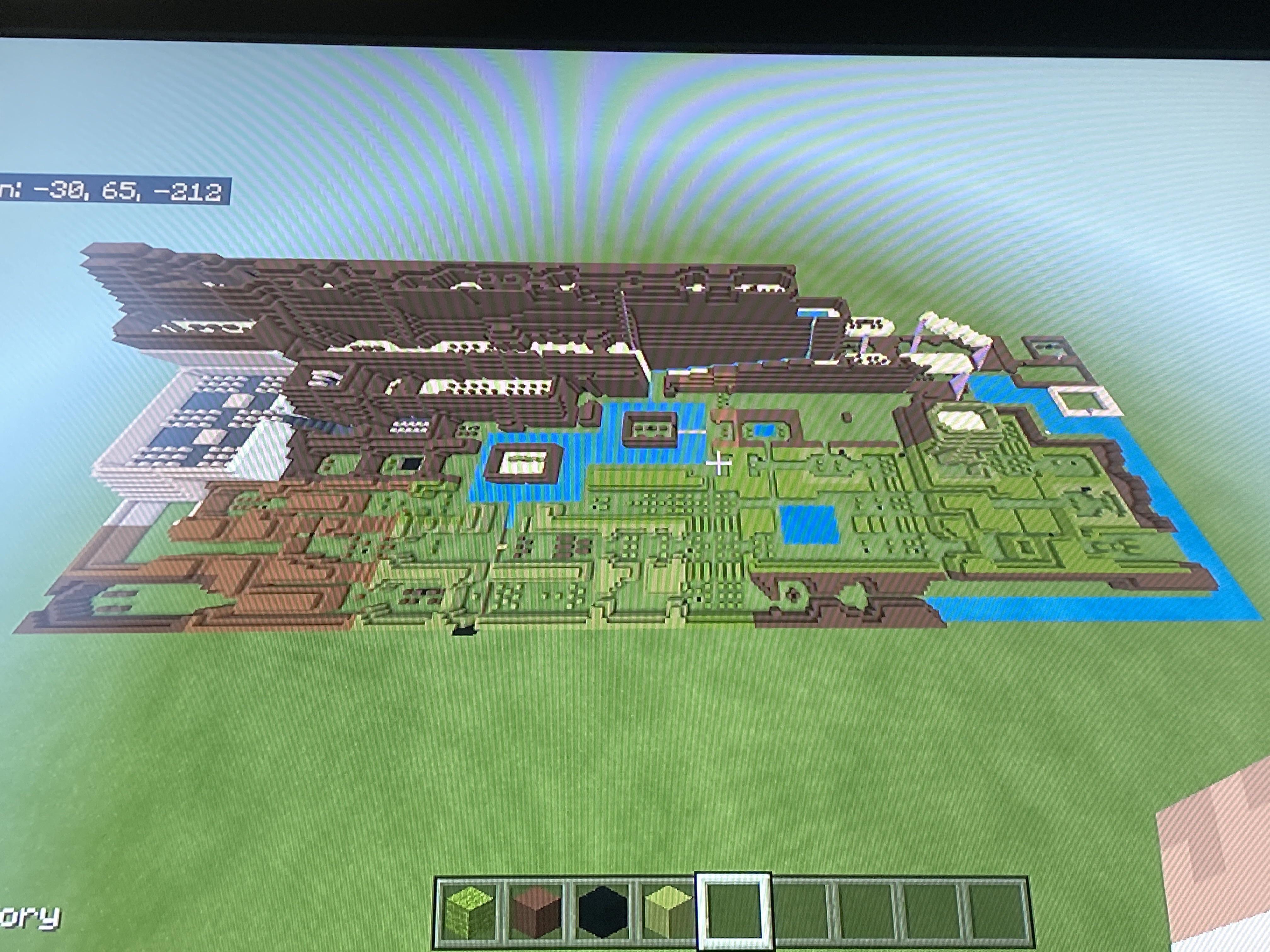 legend of zelda map in minecraft