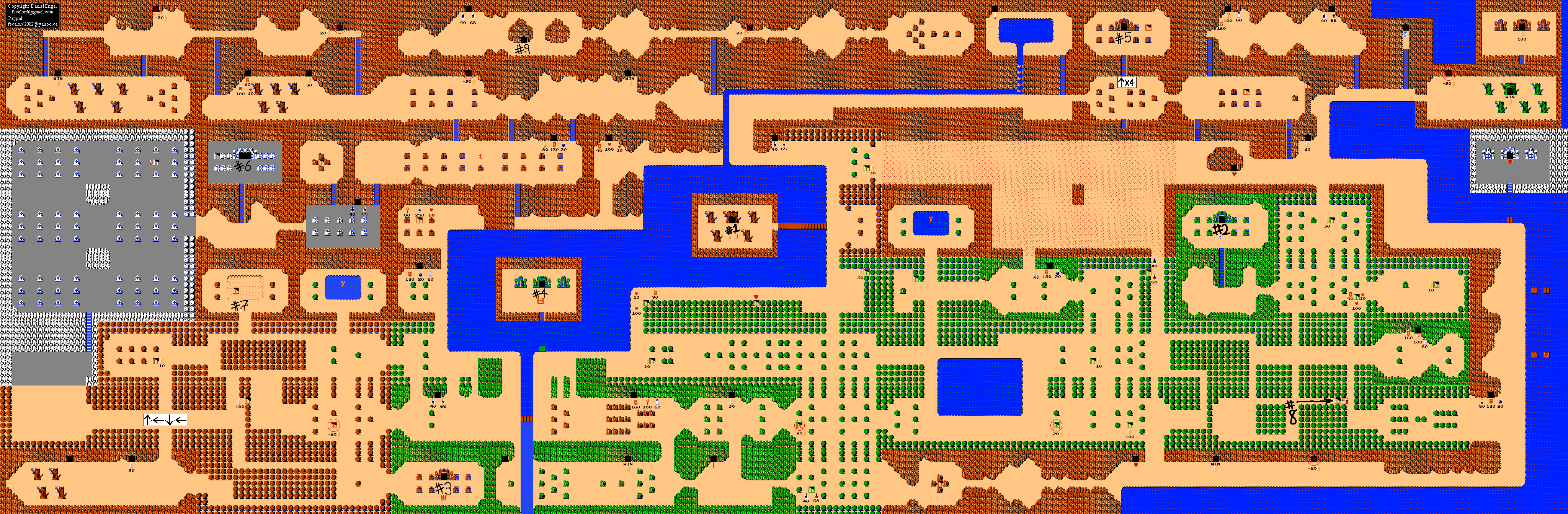 legend of zelda map in minecraft