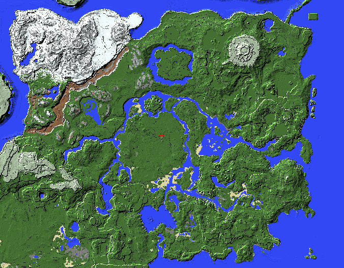 Im making a huge BOTW survival map! I finished the Hebra region ...