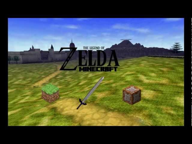 legend of zelda map mcpe