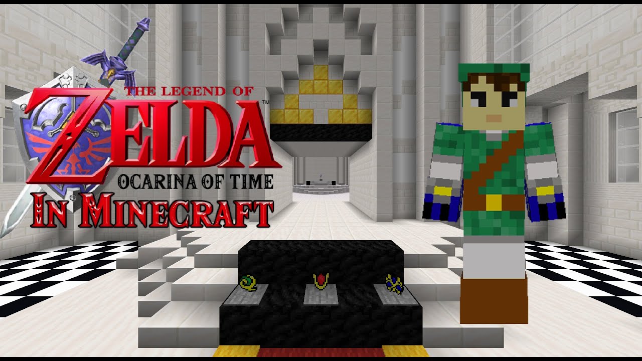 legend of zelda map mcpe