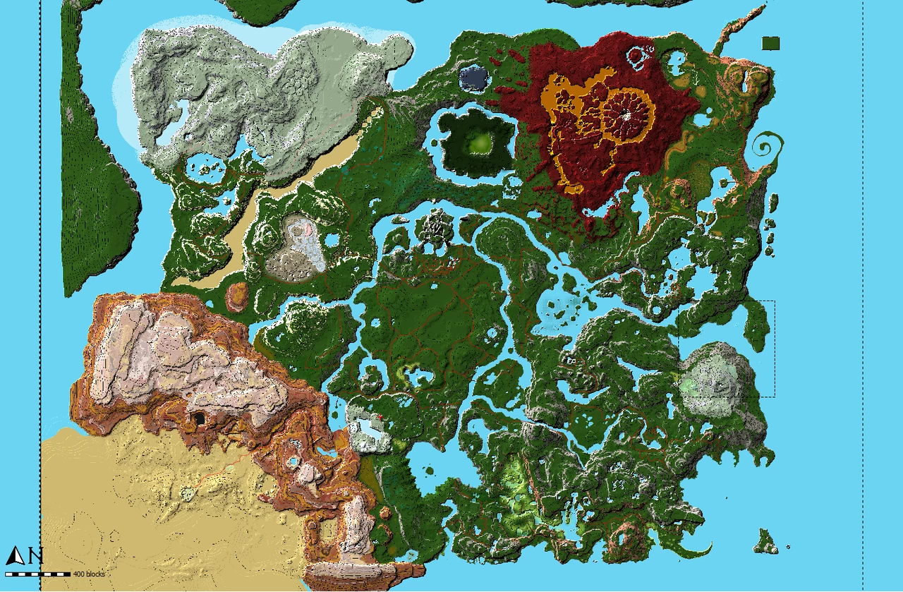 legend of zelda map mcpe