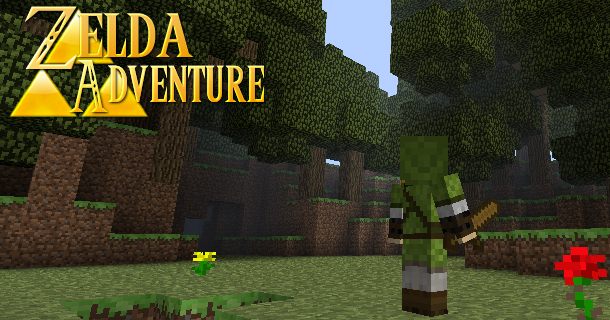 legend of zelda map mcpe