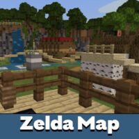 legend of zelda map mcpe