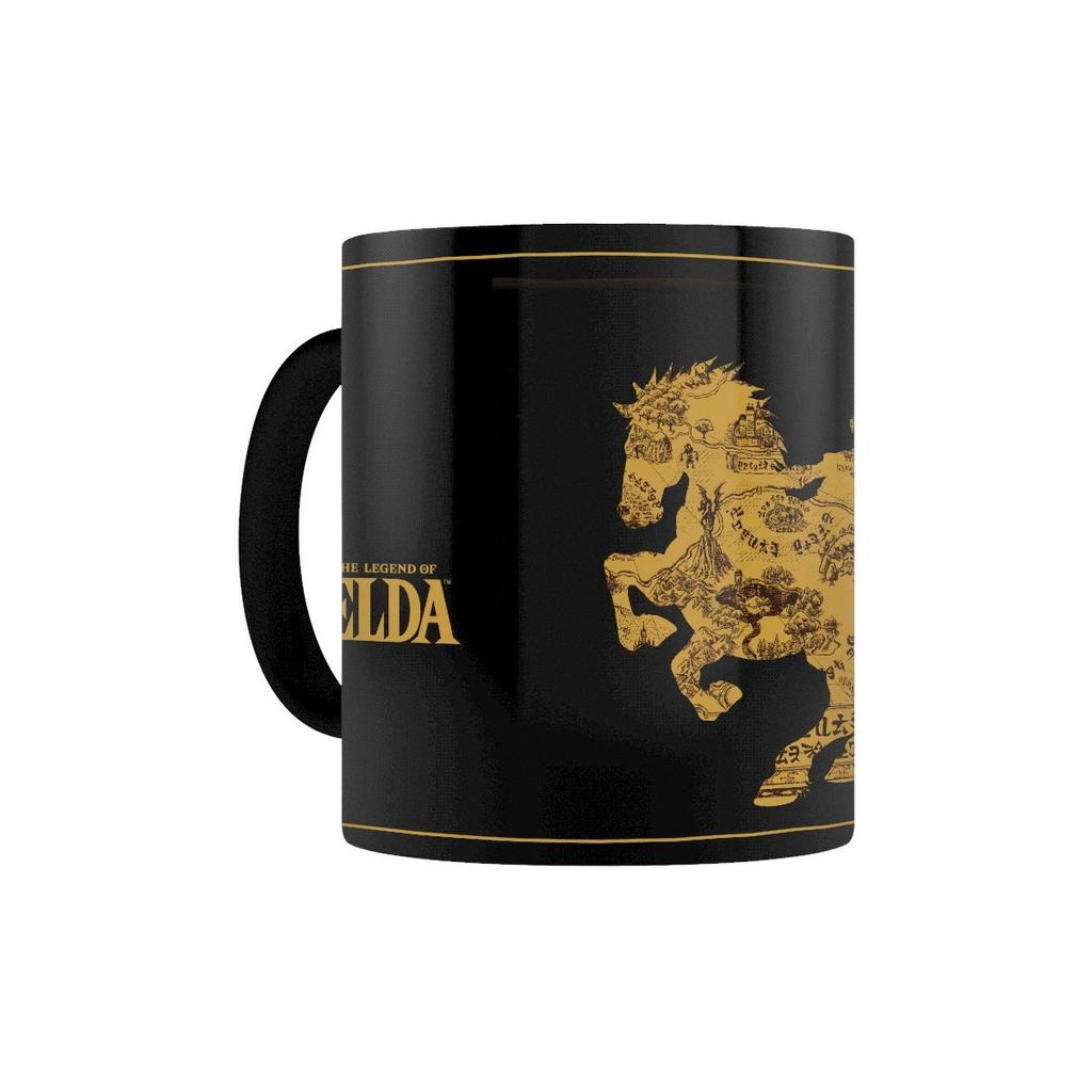 legend of zelda map mug