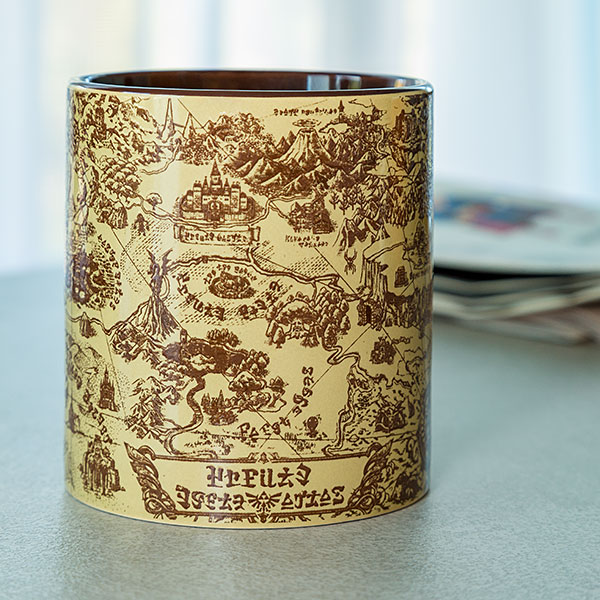 legend of zelda map mug