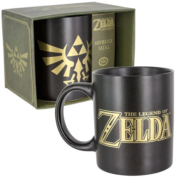 legend of zelda map mug