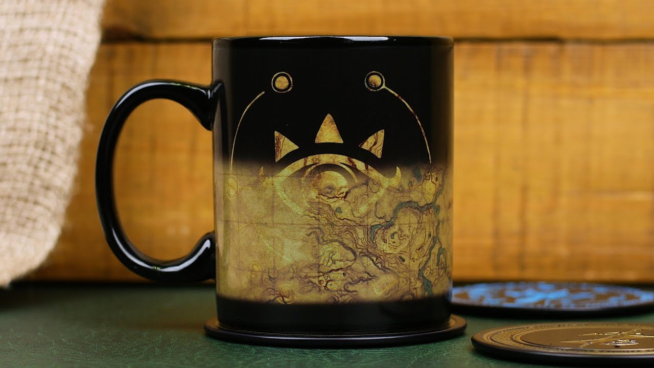 legend of zelda map mug
