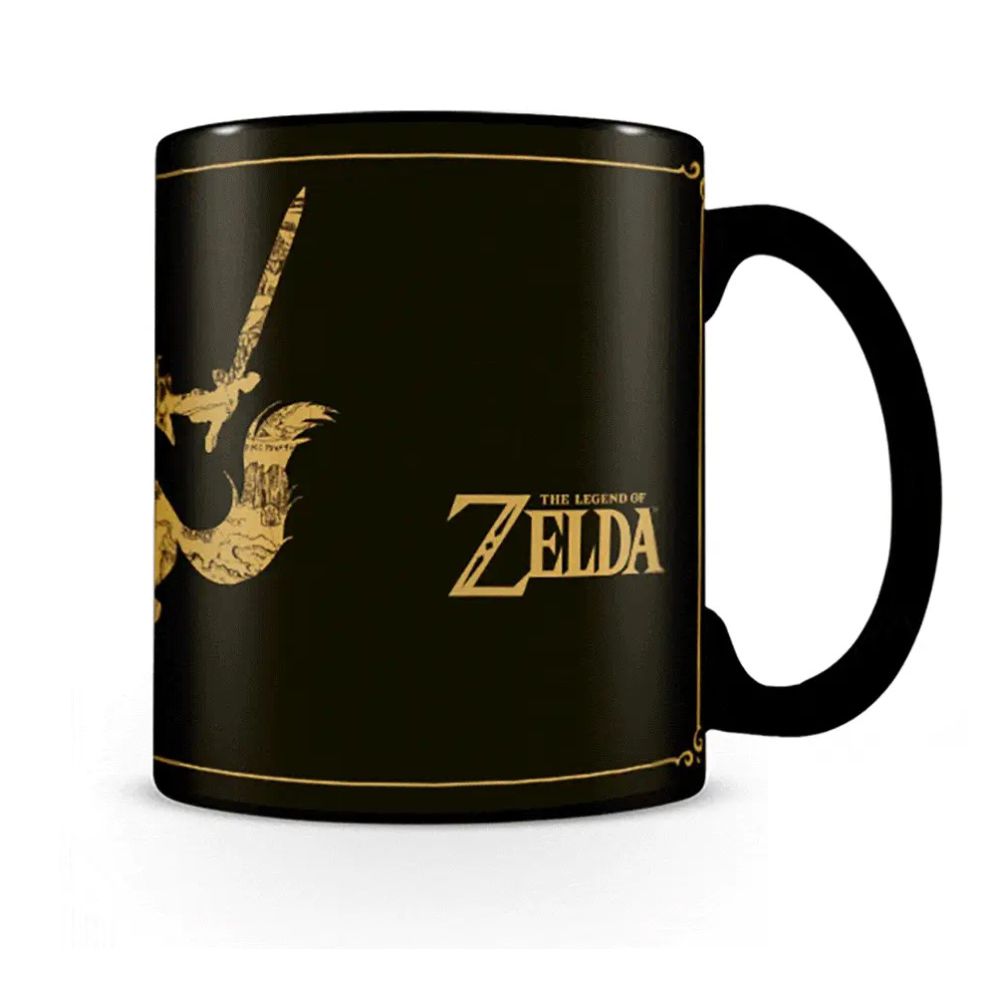 legend of zelda map mug
