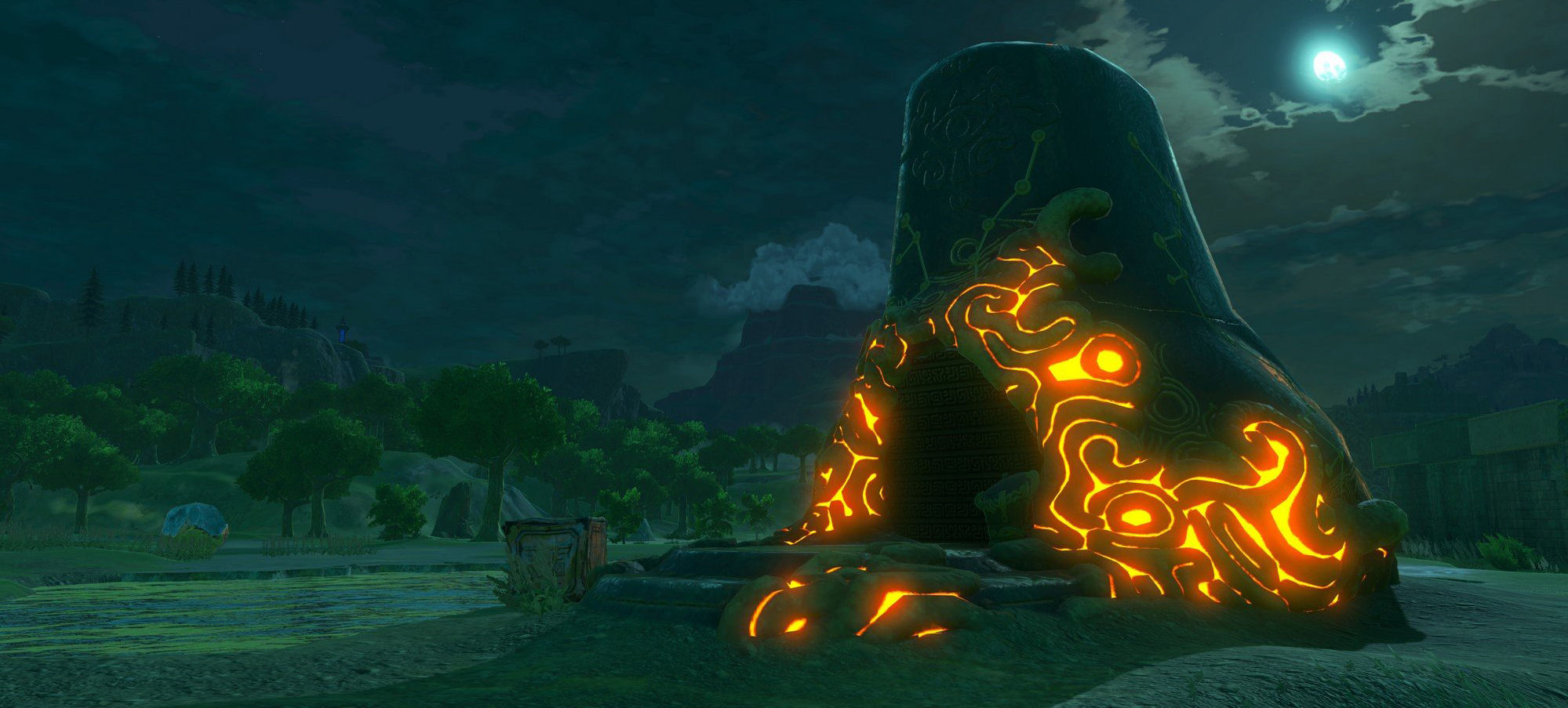 legend of zelda map of shrines