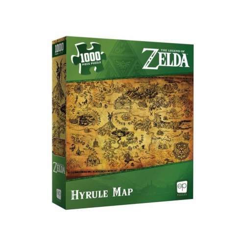 legend of zelda map puzzle