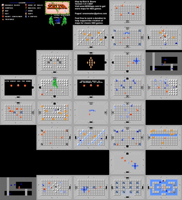 legend of zelda map quest 1
