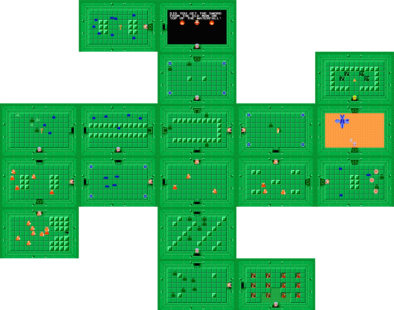legend of zelda map quest 2 level 3
