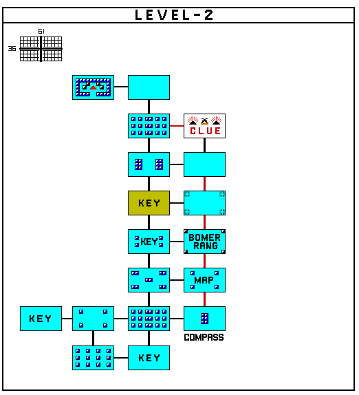 legend of zelda map quest 2 level 3