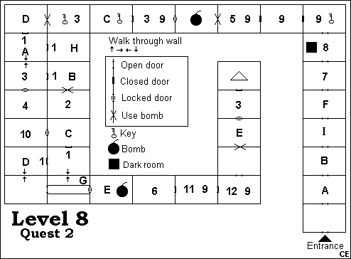legend of zelda map to level 2
