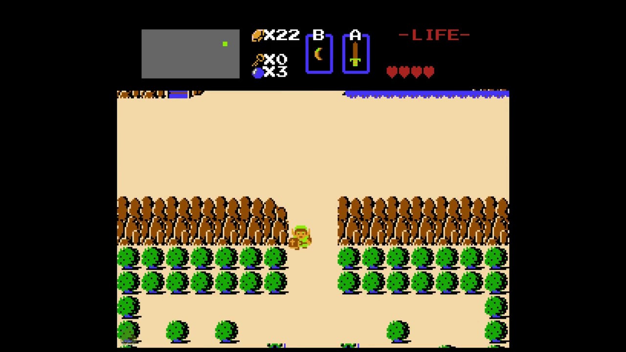 legend of zelda map to level 2