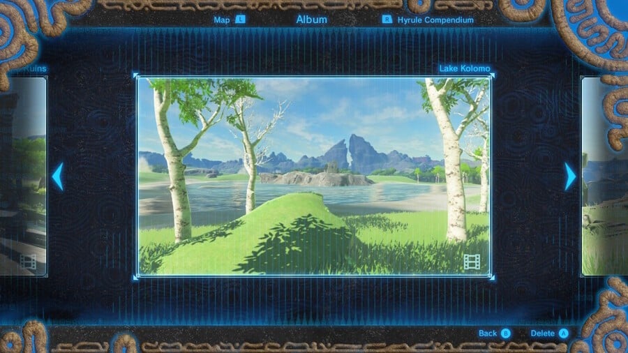 legend of zelda memories map