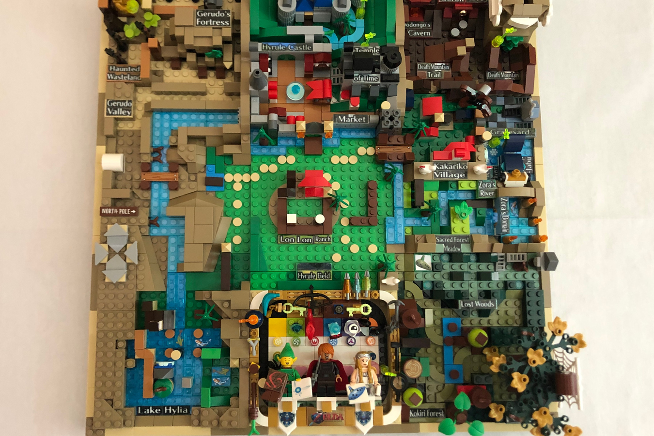 legend of zelda oot map