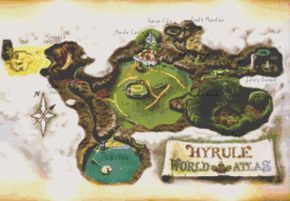 legend of zelda oot map