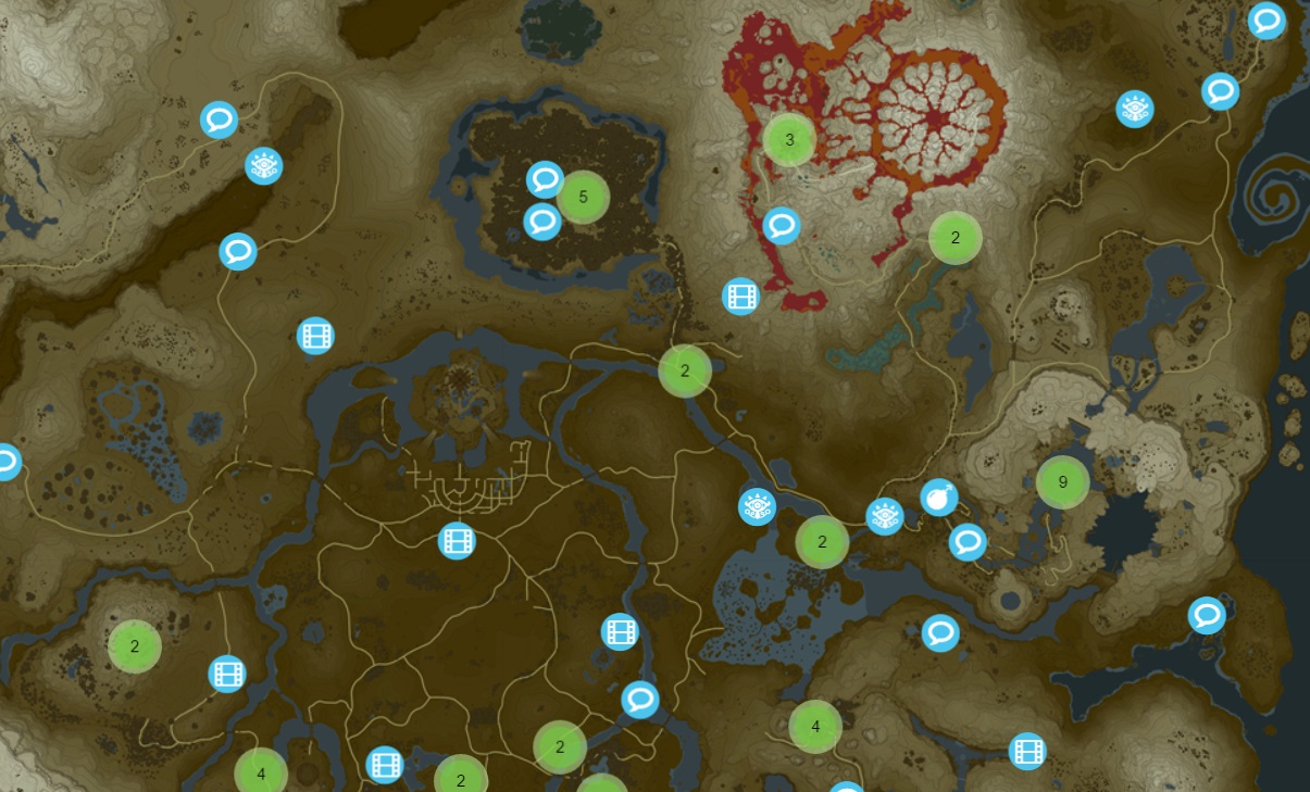 Find every item, weapon and shrine in Zelda: Breath of the Wild ...