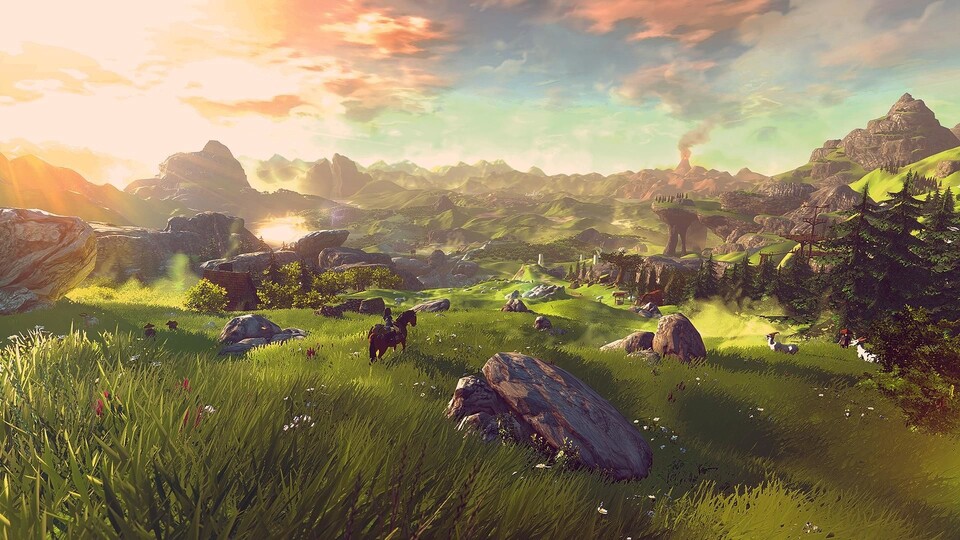 legend of zelda open map
