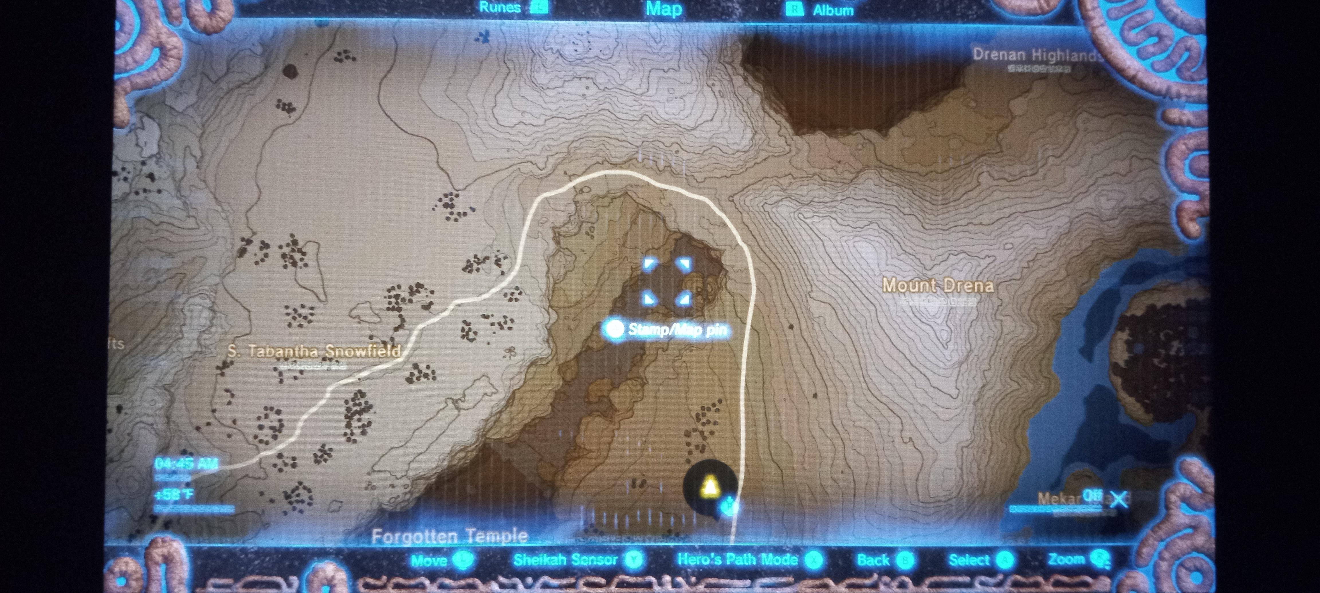legend of zelda open map