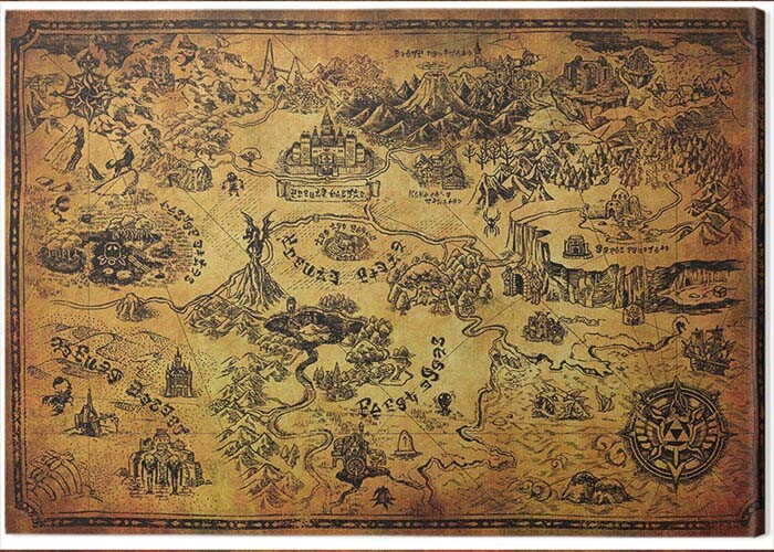 legend of zelda ram map