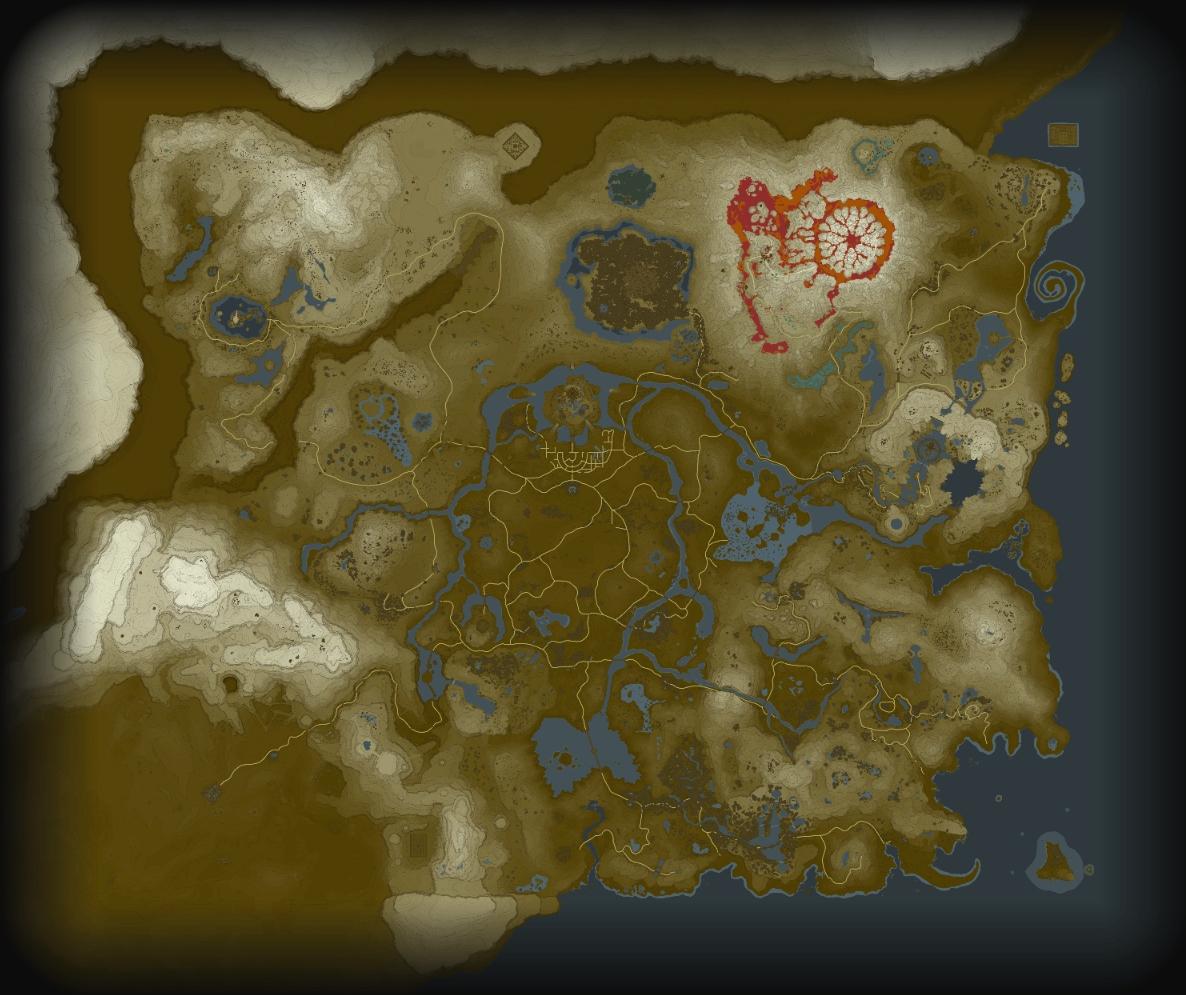 legend of zelda ram map
