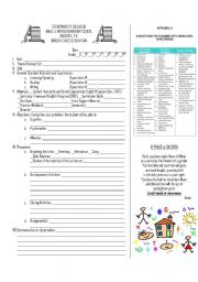 ESL Lesson plan sample - ESL worksheet by Kelisha