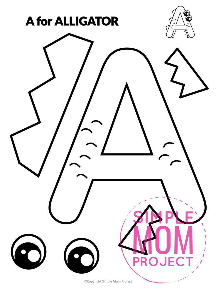 letter a crafts