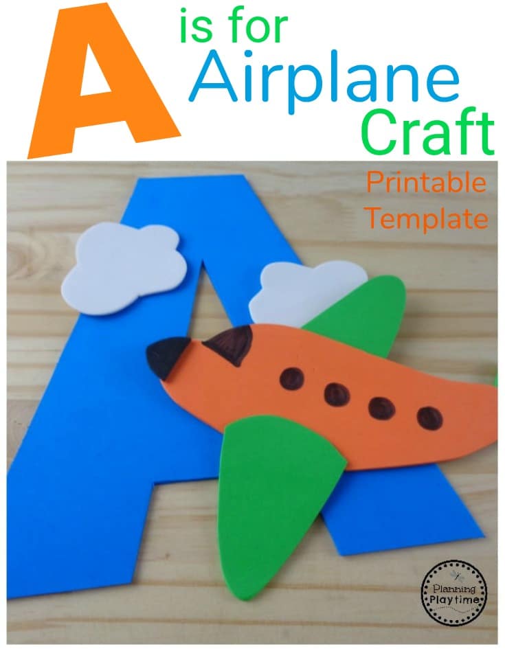 Letter A Craft - Planning Playtime